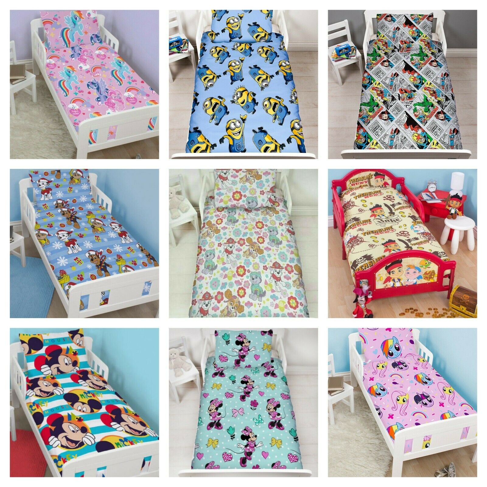 Children S Clearance Junior Toddler Cot Bed Duvet Cover